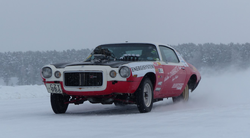 Illustration for article titled Sweden's 'Speed Weekend On Ice' Is Where Sanity Goes To Die And Axles Go To Break